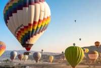 Los globos son la principal atracción turística en Capadocia.