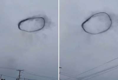 Reportan un extra&ntilde;o anillo de humo en el cielo de Vietnam