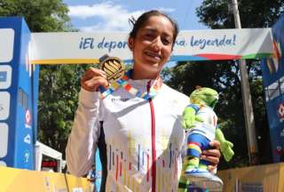 Ecuador sum&oacute; medallas doradas en marcha, canotaje y vela en los Bolivarianos