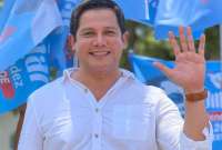 El candidato Omar Men&eacute;ndez fue asesinado a un d&iacute;a de las elecciones seccionales. 