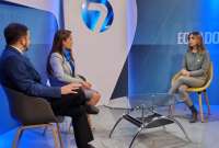 La ministra de Producción, Sonsoles García, se refirió a la situación entre Ecuador y México.