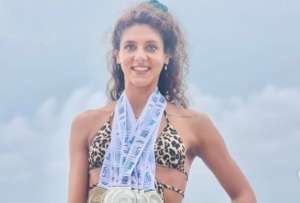 La Nadadora italiana Linda Cerruti denunci&oacute; comentarios sexistas en redes sociales