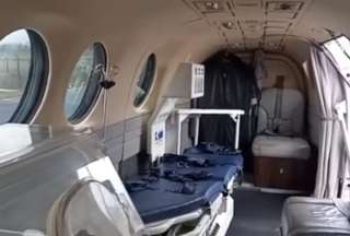 Polic&iacute;a Nacional cuenta con la primera ambulancia a&eacute;rea del Ecuador