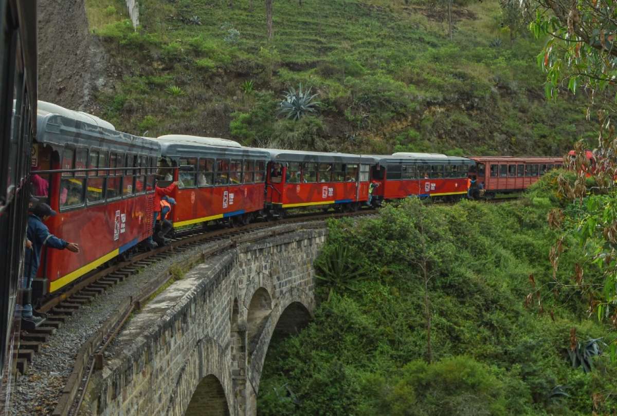 El tren volvió al norte del país con la ruta Ibarra-Antonio Ante. 