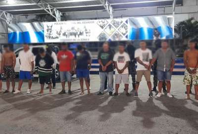 Polic&iacute;a detiene a 11 supuestos delincuentes en Yaguachi