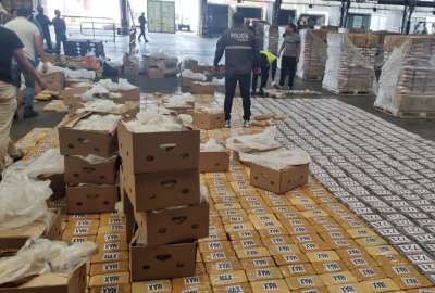 Polic&iacute;a Nacional decomis&oacute; m&aacute;s de cuatro toneladas de droga en Guayaquil