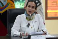 Inés Manzano, ministra (e) de Energía y Minas, aseguró que se realizará una transición del modelo energético de Ecuador.
