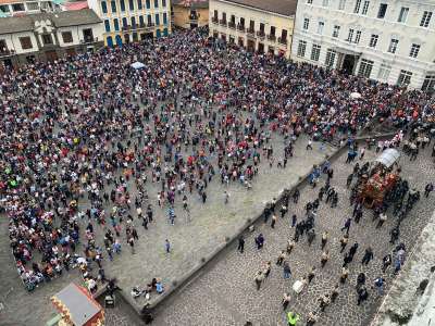Miles de fieles participaron en la procesi&oacute;n Jes&uacute;s del Gran Poder