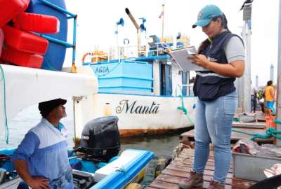 El Ministerio de Producci&oacute;n, Comercio Exterior, Inversiones y Pesca aplica tecnolog&iacute;a de punta para garantizar la seguridad pesquera.