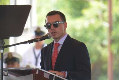 El presidente Daniel Noboa emiti&oacute; un comunicado.