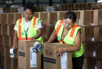 El CNE inici&oacute; el proceso de distribuci&oacute;n.