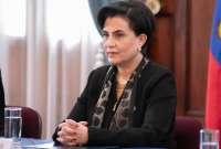 Gabriela Sommerfeld es la actual canciller del Ecuador.