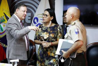  En el debate presidencial, que se desarrollar&aacute; este domingo 13 de agosto, s&iacute; habr&aacute; resguardo policial 