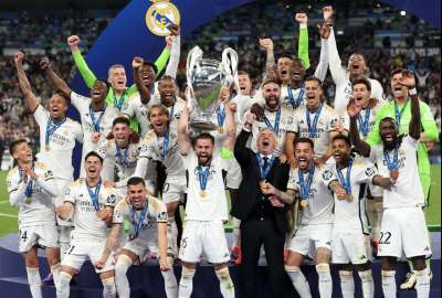 Real Madrid levant&oacute; su decimoquinta estrella en el estadio de Wembley.