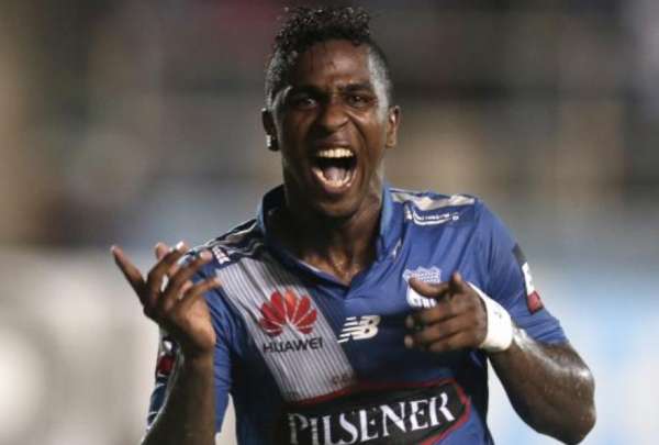 Emelec present&oacute; a Miller Bola&ntilde;os como refuerzo para el 2023