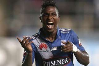 Emelec present&oacute; a Miller Bola&ntilde;os como refuerzo para el 2023