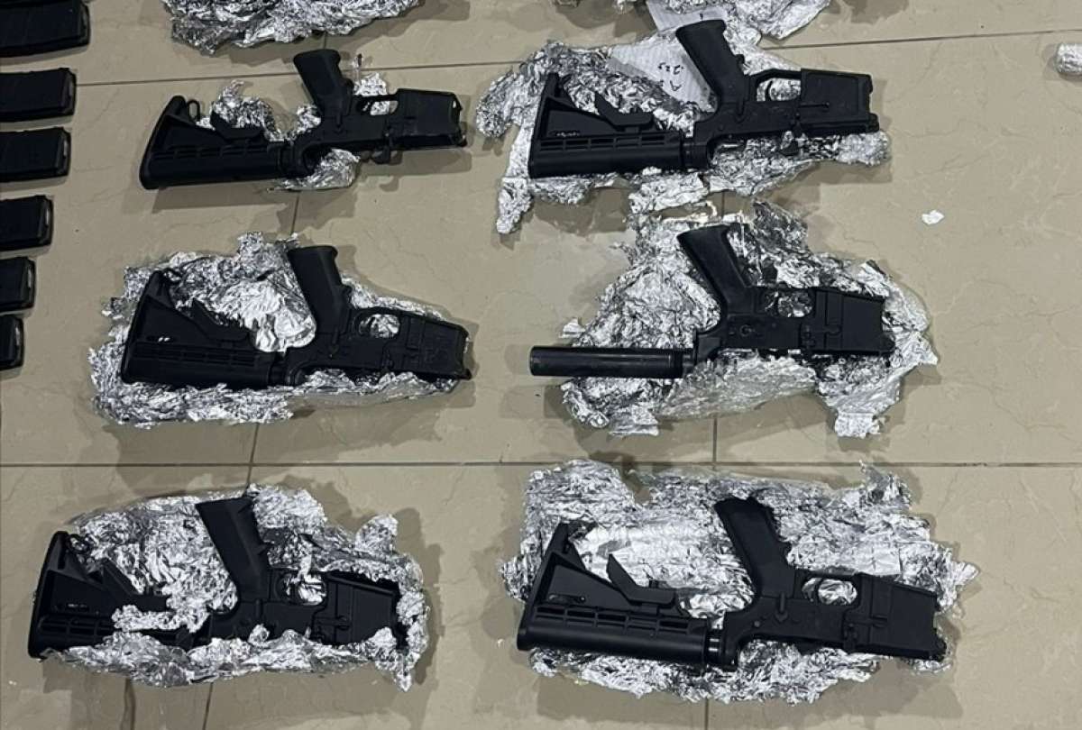 Gran cantidad de armas decomisadas en Guayas