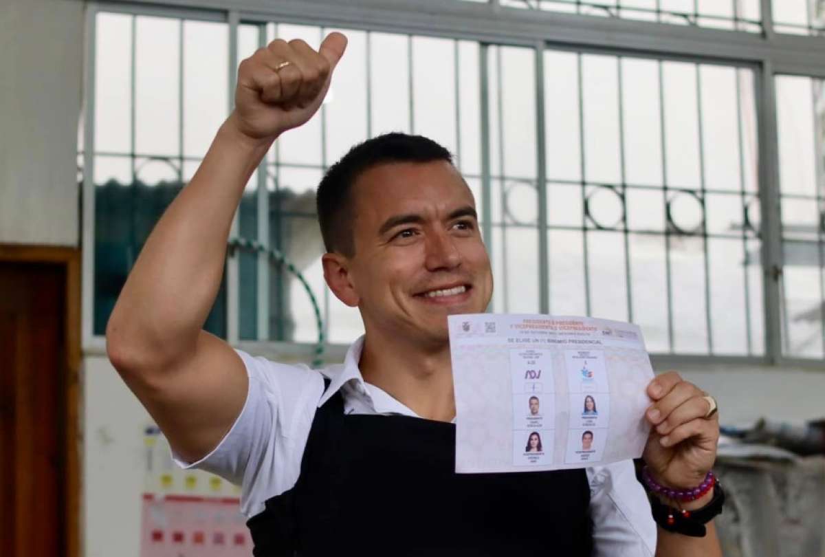 Daniel Noboa es el presidente m&aacute;s joven de la historia del Ecuador