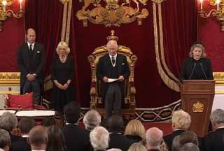 Por primera vez en 70 a&ntilde;os se cant&oacute; God Save the King