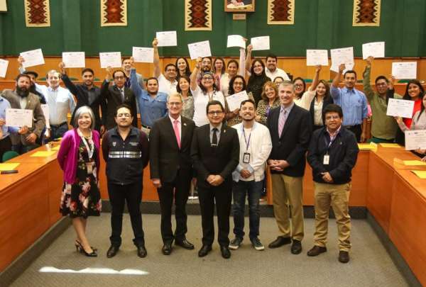 19 epidemi&oacute;logos se graduaron luego de una capacitaci&oacute;n con enfoque One Health.