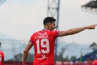Ronnie Carrillo marcó el gol del triunfo del equipo militar en Santo Domingo.