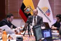 La Asamblea no acogi&oacute; el pedido de archivo del juicio pol&iacute;tico contra expresidente y exvocal del Consejo de la Judicatura.