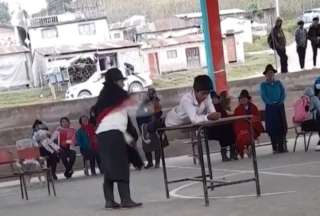 El Ministerio de Educaci&oacute;n se pronunci&oacute; tras supuesto maltrato a estudiantes en Guaranda
