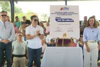 Guayas recibe USD 100 millones para el mejoramiento de v&iacute;as rurales