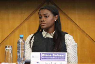 La fiscal Dian Salazar encabeza la investigaci&oacute;n del caso Met&aacute;stasis. 