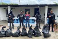 La Policía Nacional ejecutó 10 allanamientos en tres provincias para dar con los sospechosos.
