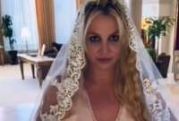 Britney Spears subió a las redes sociales las imágenes de su "matrimonio".