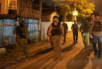 Tres barrios, considerados de alta peligrosidad en Manab&iacute;, fueron intervenidos por personal de las Fuerzas Armadas.&nbsp;