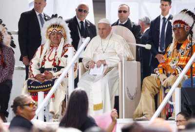 El Papa Francisco se reuni&oacute; con los pueblos ind&iacute;genas de Canad&aacute;.