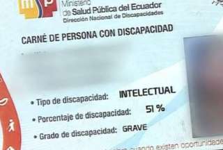 Carnet del Conadis tendr&aacute; validez hasta el 31 de diciembre de 2024