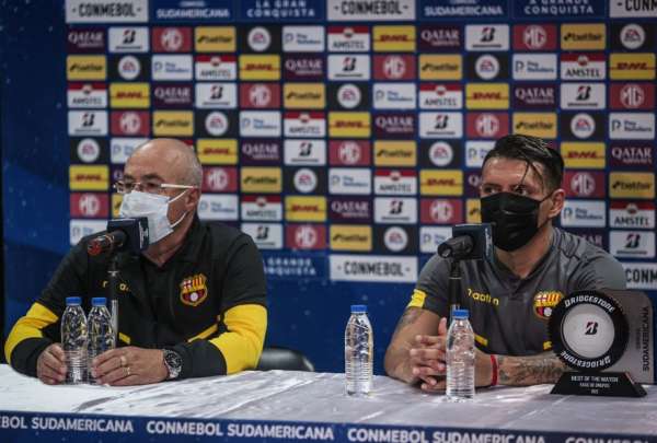 Esto dijeron Garc&eacute;s y C&eacute;lico tras el empate de Barcelona