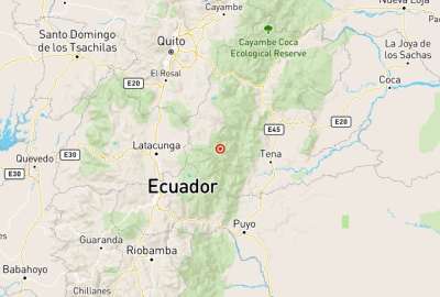 El Instituto Geof&iacute;sico inform&oacute; sobre el sismo en el Tena