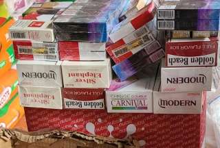 60.196 cigarrillos sin registro fueron sacados del mercado en operativos a escala nacional