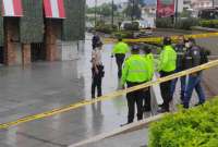 Un operativo de seguridad fue desplazado en toda la zona del ataque.
