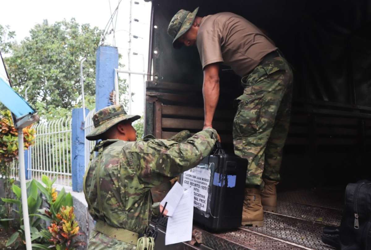 Finalizó la entrega de paquetes electorales en Pichincha, según el CNE