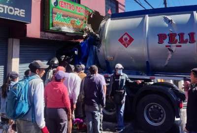 El accidente se registr&oacute; en el sector de la Nueva Aurora.