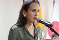Inés Manzano fue designada como ministra de Energía y Minas.