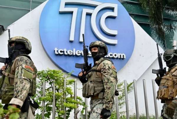 Las instalaciones de TC Televisión fueron atacadas el pasado 9 de enero de 2024.
