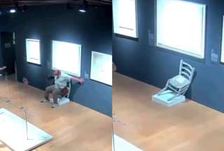 Destrucci&oacute;n en museo de Italia &iquest;Cu&aacute;nto cuesta reponer la silla inspirada en Van Gogh?