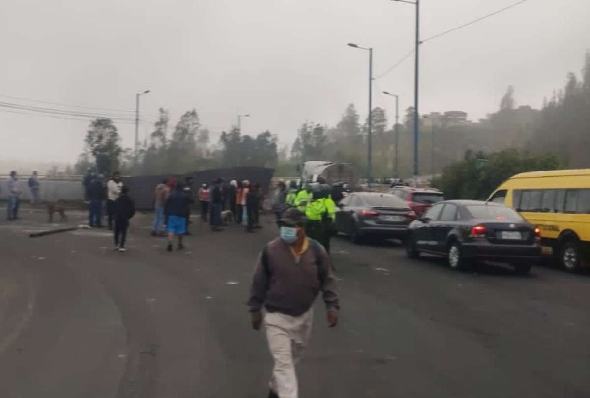 Actualización de cierre de vías en Quito