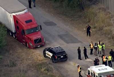 Se dificulta el reconocimiento de los emigrantes encontrados muertos dentro de un cami&oacute;n en EE.UU.