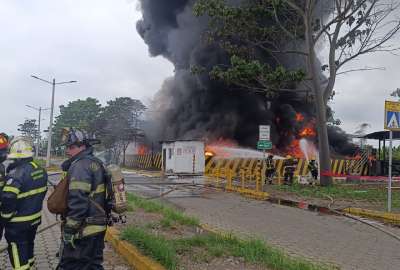 El incendio se registr&oacute; la ma&ntilde;ana de este 30 de diciembre de 2023.