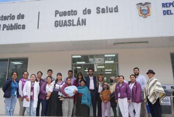 El Ministerio de Salud inaugur&oacute; dos establecimientos de salud en Chimborazo con una inversi&oacute;n total de 625 mil d&oacute;lares.