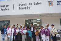 El Ministerio de Salud inauguró dos establecimientos de salud en Chimborazo con una inversión total de 625 mil dólares.