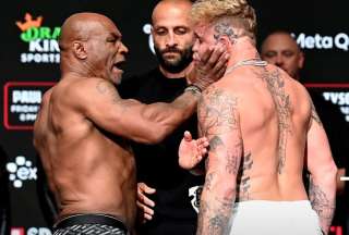 Mike Tyson le propin&oacute; una cachetada a Jake Paul antes de su pelea