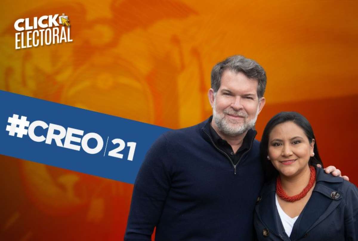 Conoce a tu candidato: Francesco Tabacchi y Blanca Sacancela, de Creo. 